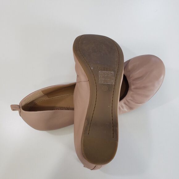 J. Crew Women's Leather Ballet Flats, Size 6.5, Excellent Condition - Picture 4 of 7